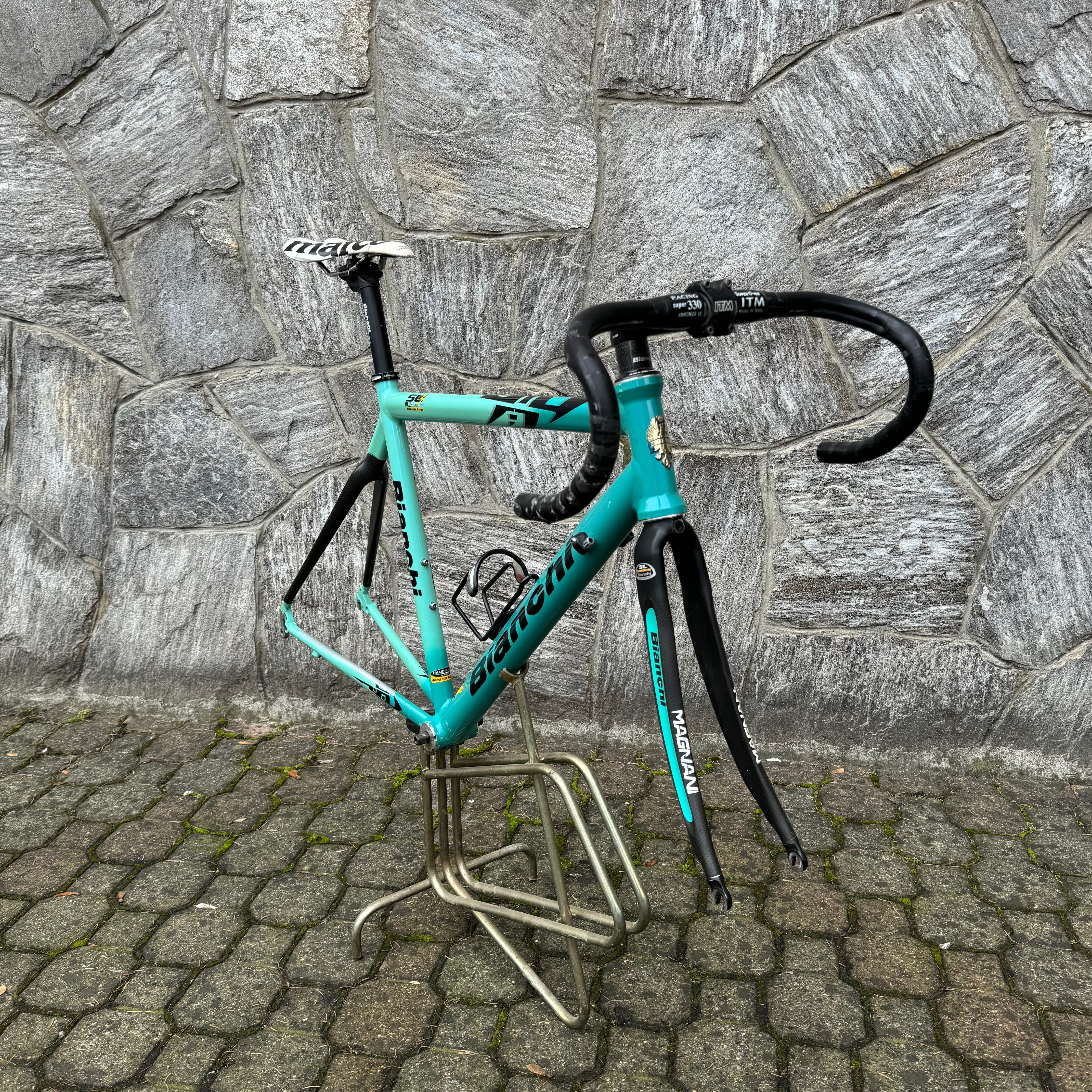 Carbon Bici Bianchi Reparto Corse Bianchi SL3 AluCarbon – Bike