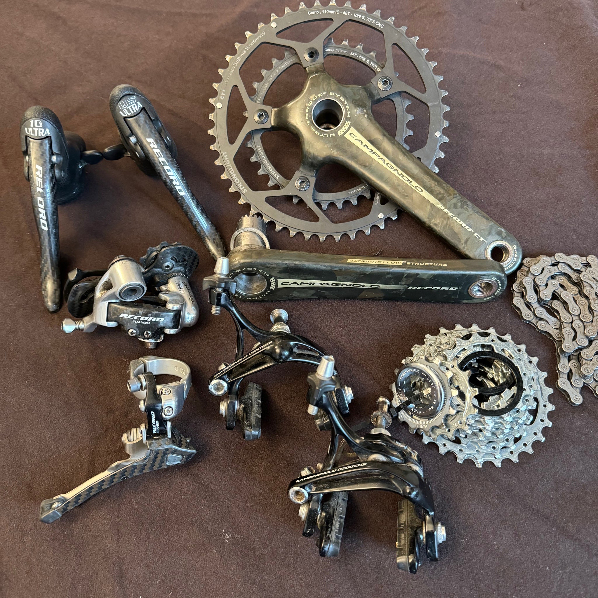 Campagnolo Record Titanium 10s グループセット