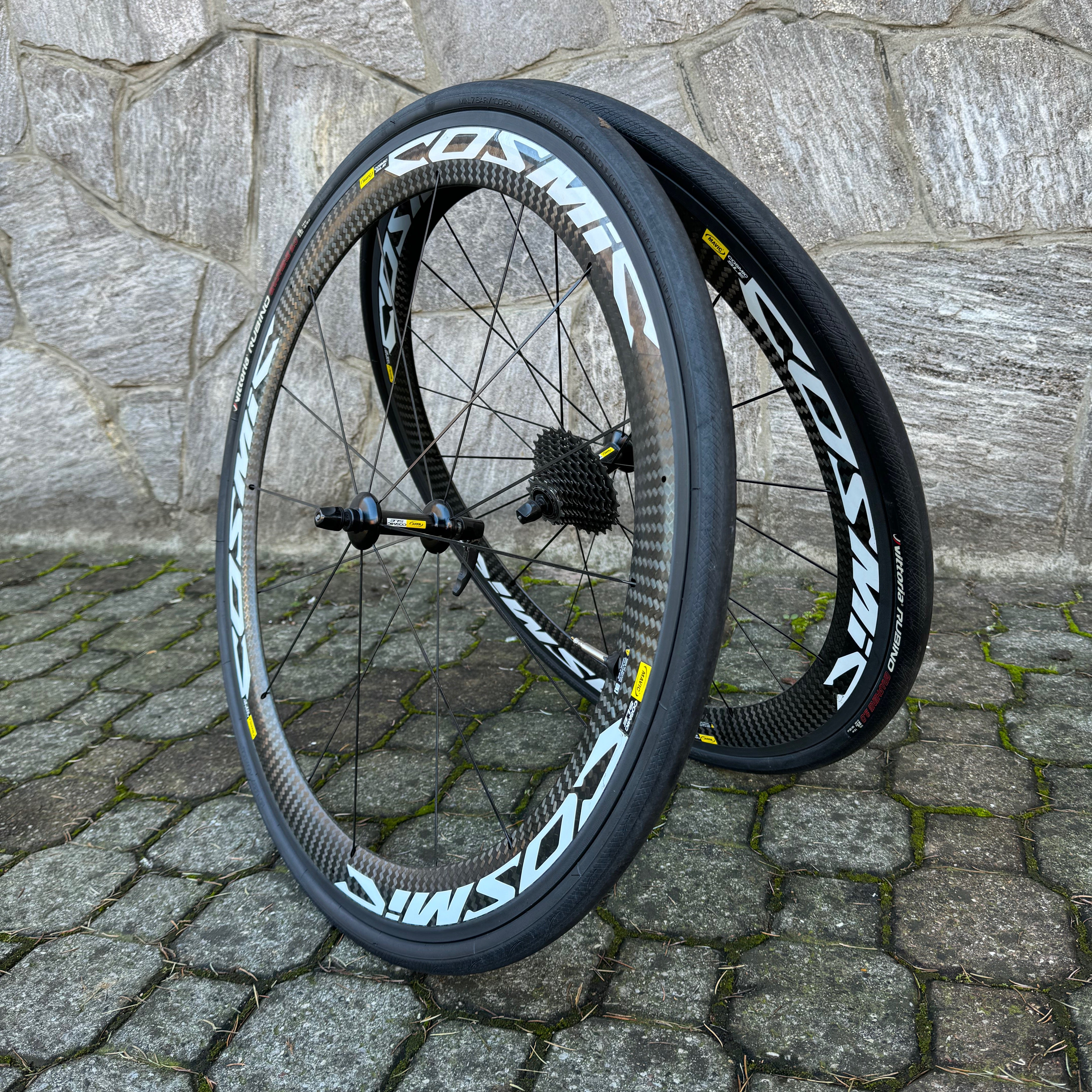 MAVIC COSMIC SLE EXALITH(後,KSYRIUM SLE(前 MavicCosmicSLEExalithwheels_34