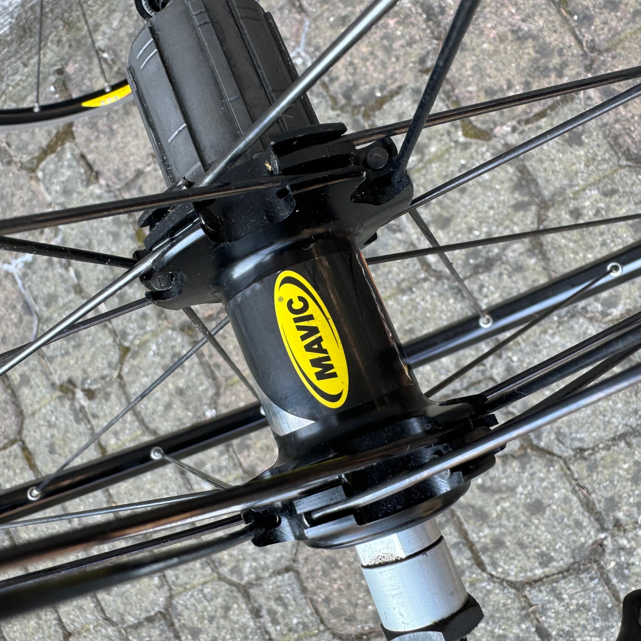 Mavic Ksyrium Equipe - BIANCO Ruote Clincher. 700C. 10s Shimano. Freno Cerchio - Foto 11