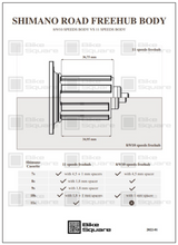 Load image into Gallery viewer, SHIMANO ROAD FREE HUB BODY - N. 2022-01
