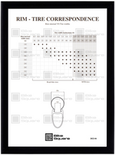 Load image into Gallery viewer, RIM - TIRE CORRESPONDENCE - N. 2022-04

