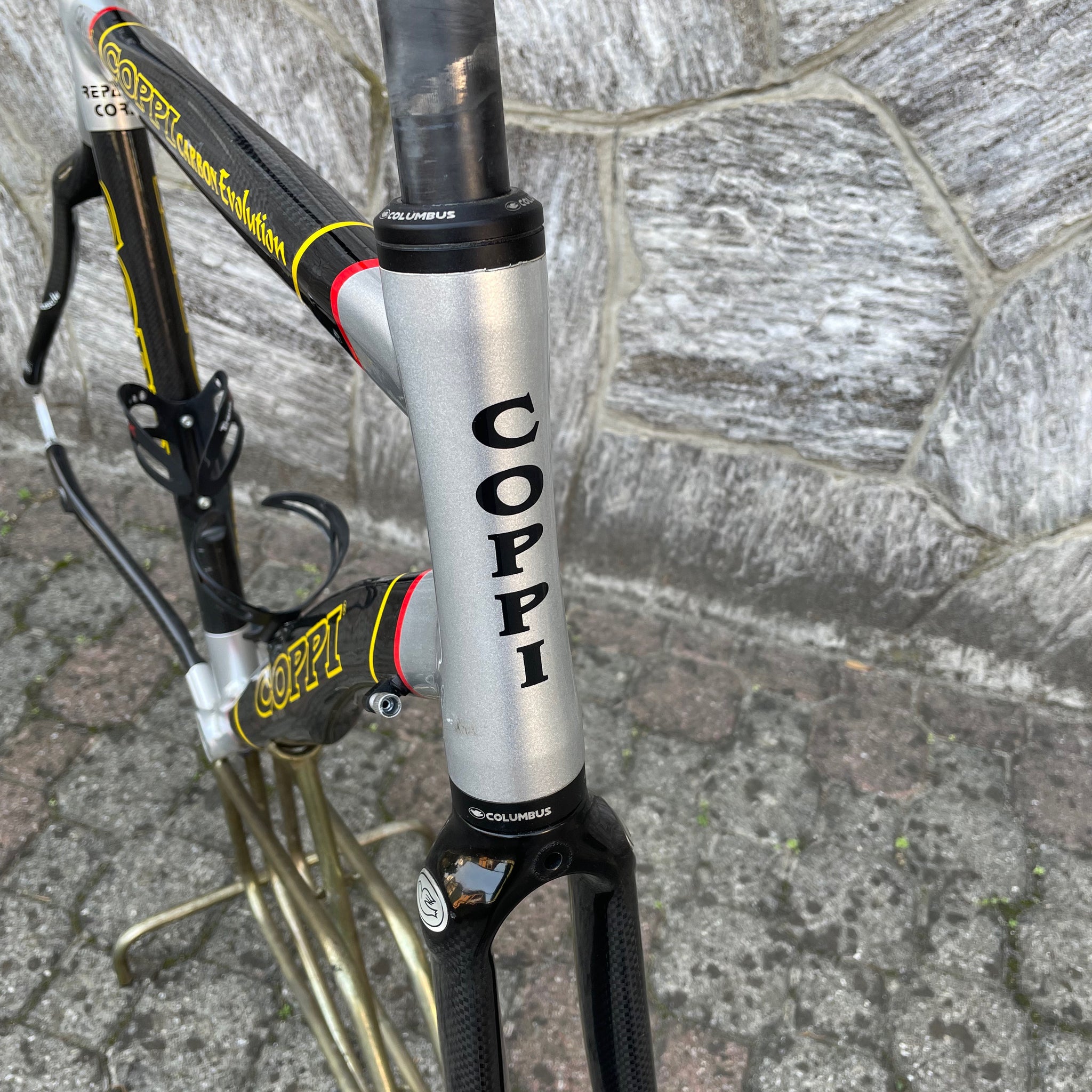 Fausto COPPI コロンバスフレーム Fausto Coppi Fausto COPPI Columbus THRON Frameset 1990