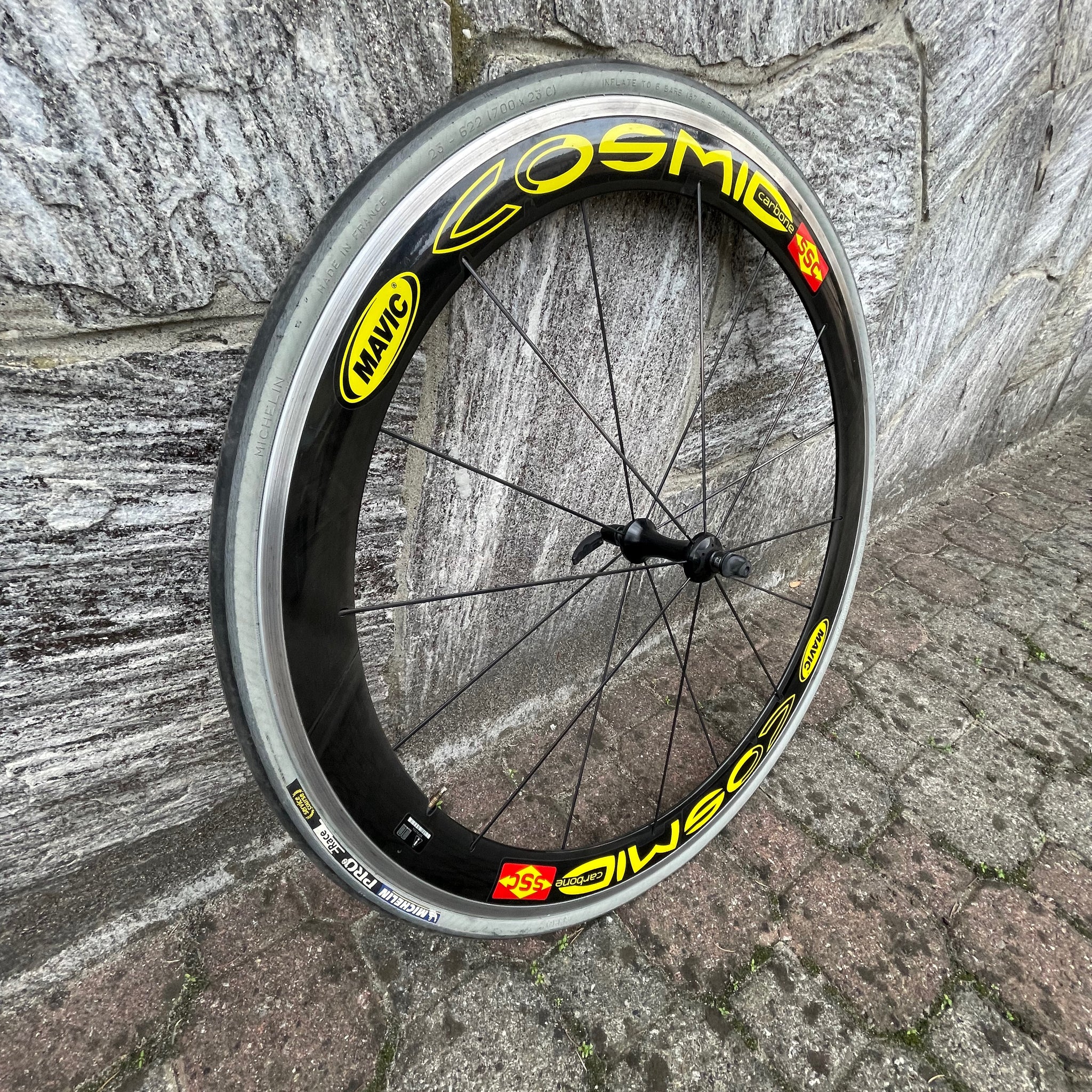 Mavic Cosmic carbone ssc フロントのみ マヴィック MAVIC コスミック COSMIC SR アルミ/カーボン